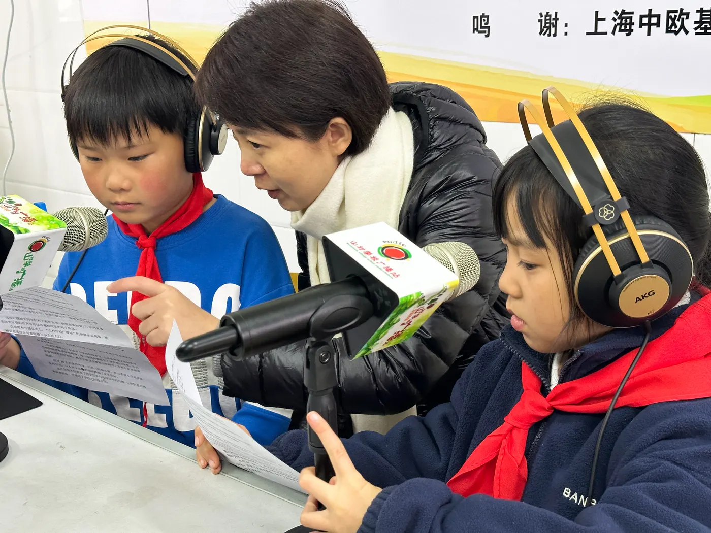 青平镇中心学校影像记录 01：记录山村学校广播站在青平镇中心学校的项目现场与校园日常。
