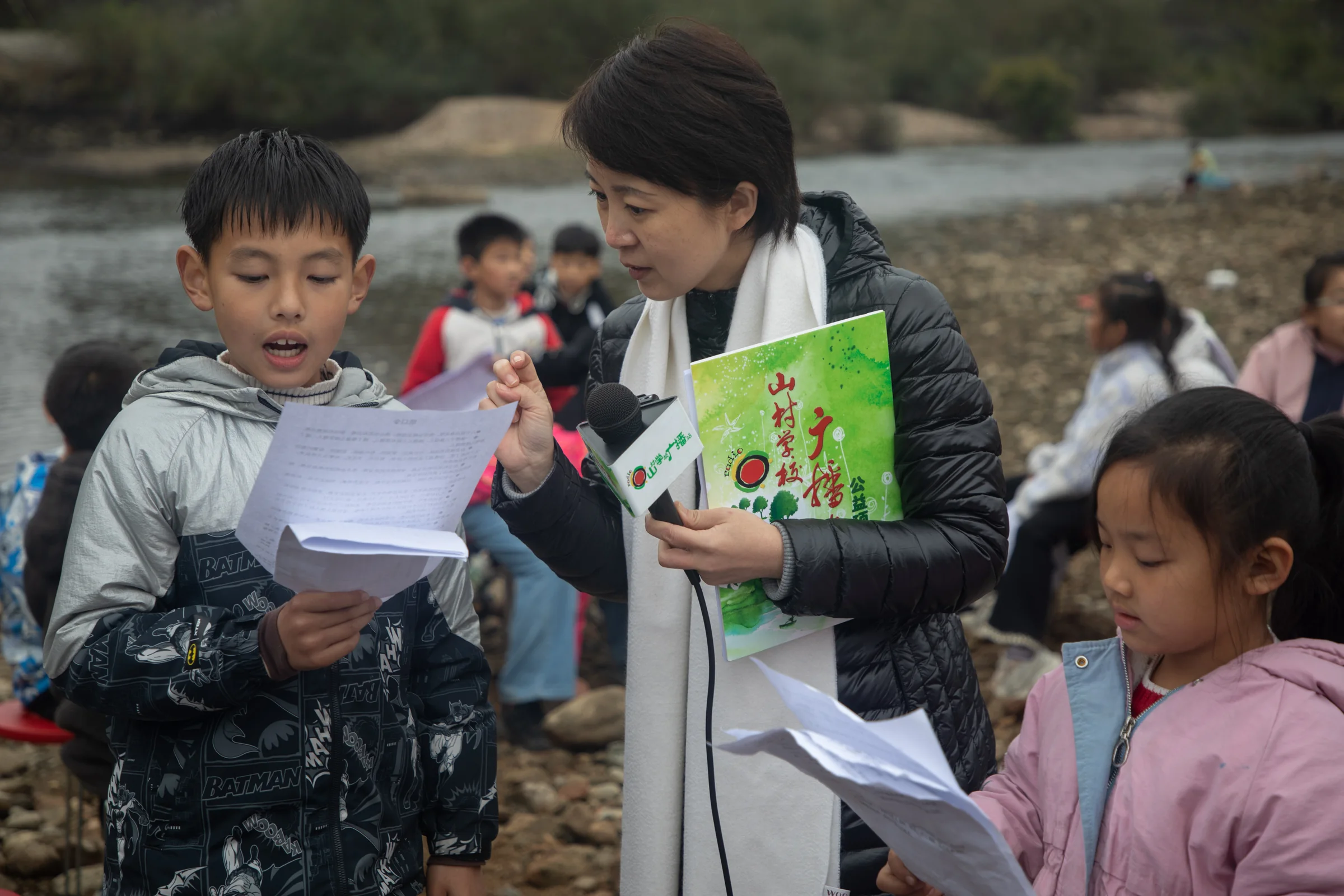 青山希望小学声音练习