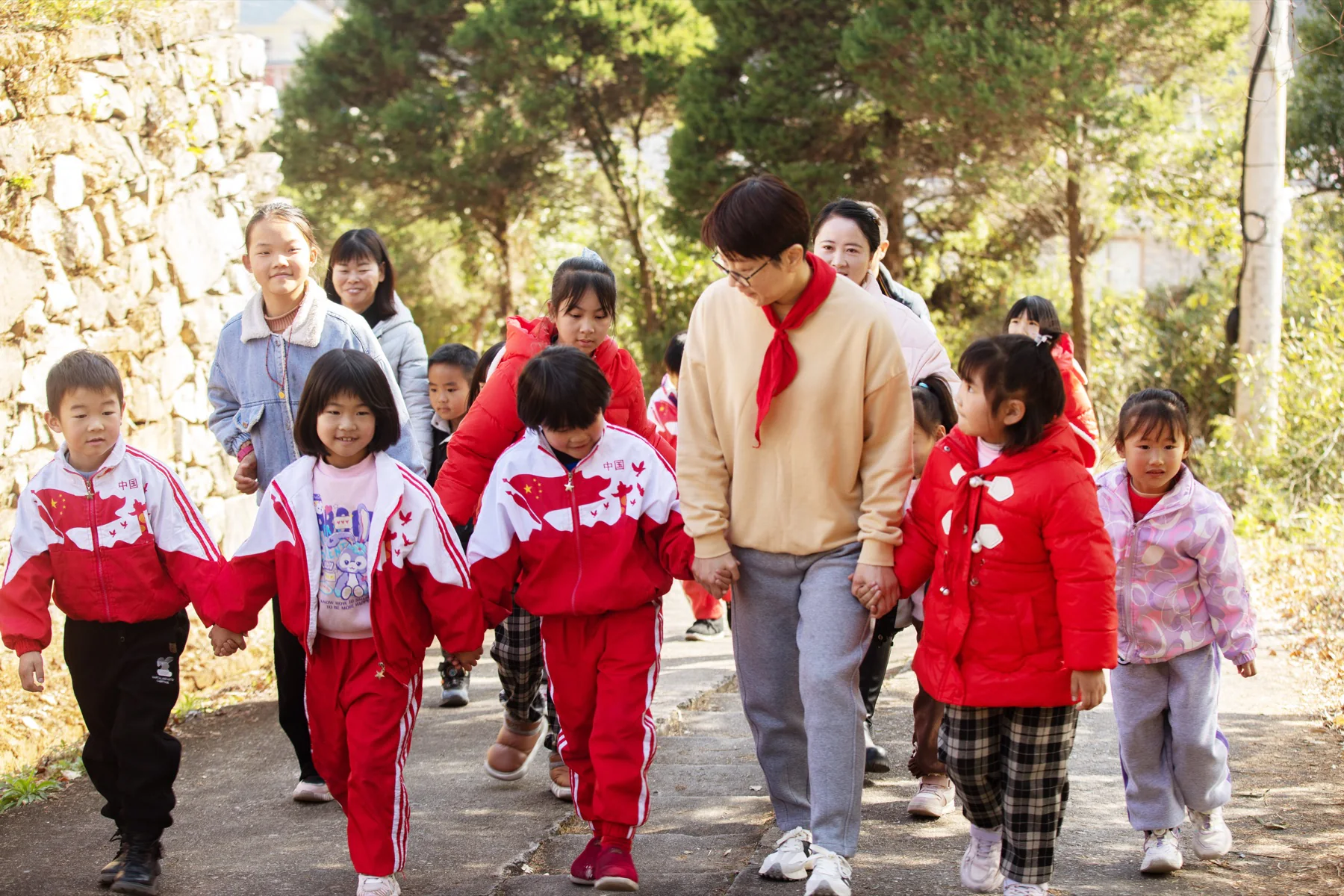 王畈小学项目现场