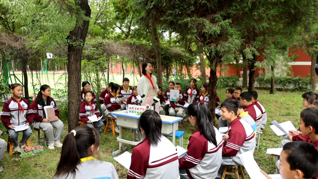 听见梦想|宁夏吴忠马莲渠中心学校·山村学校广播站开播啦!项目记录图片