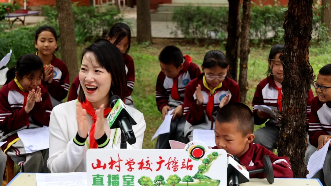 听见梦想|宁夏吴忠马莲渠中心学校·山村学校广播站开播啦!项目记录图片