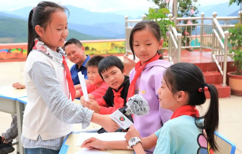听见梦想 | 云南楚雄义隆小学“山村学校广播站”开播了项目记录图片