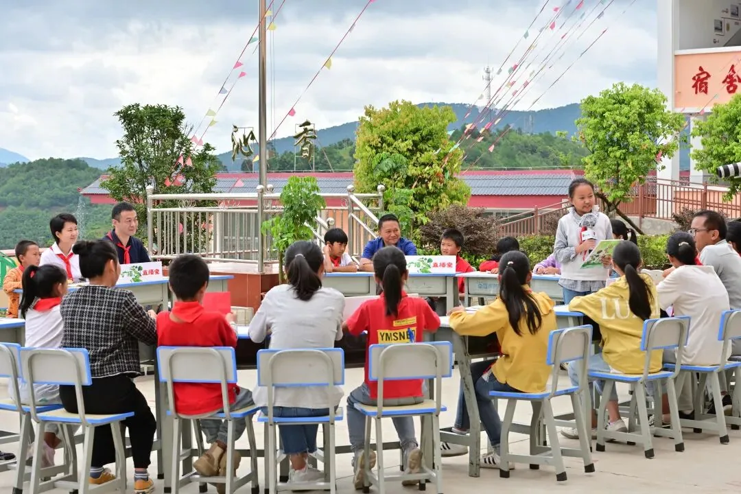听见梦想 | 云南楚雄义隆小学“山村学校广播站”开播了项目记录图片